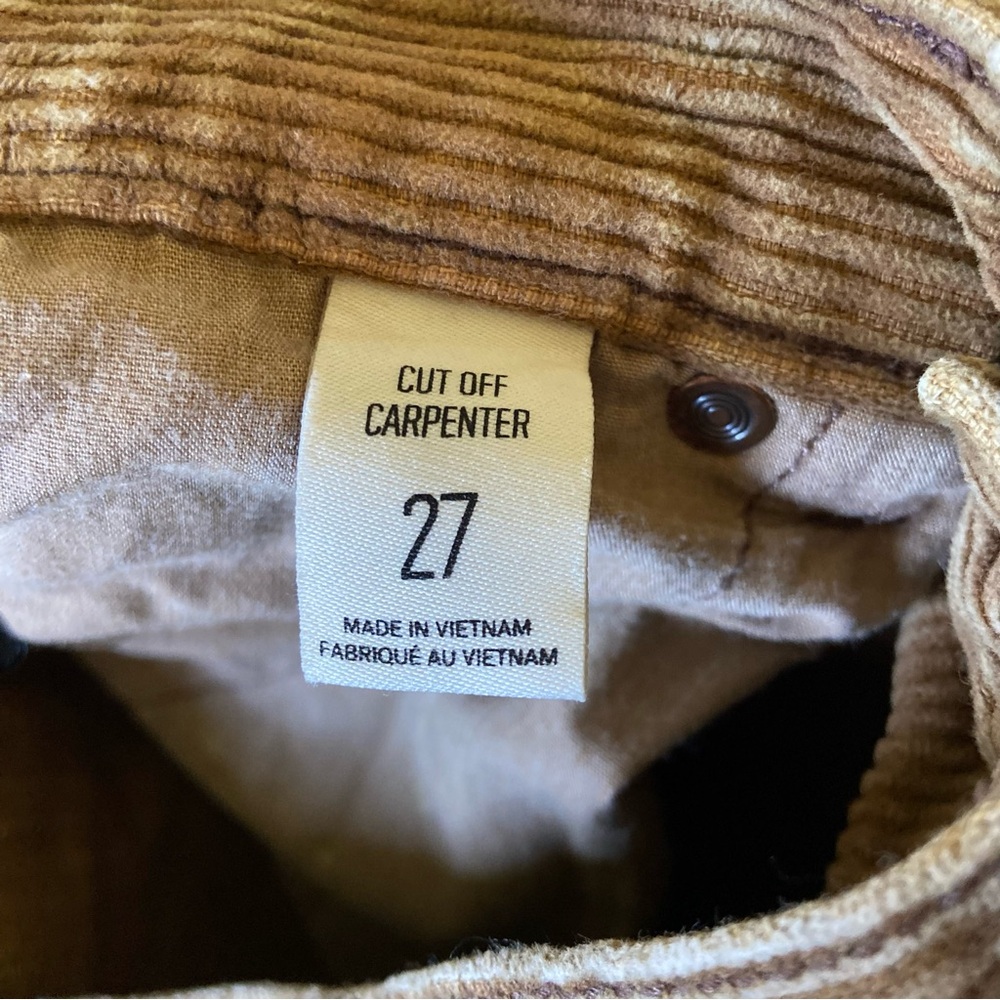 BDG Urban Outfitters Corduroy Cutoff Carpenter Short - Picture 11 of 13